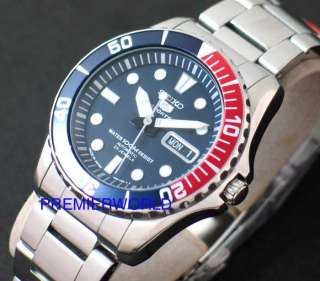 SEIKO AUTOMATIC OYSTER STEEL WATCH 100M SNZF15J1 JAPAN  