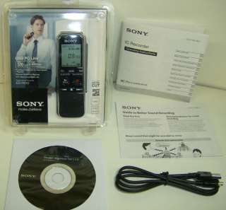 SONY Voice Activated Digital Recorder SD Slot  Audio  