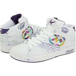 Red by Marc Ecko Kingston White/Purple Athletic  