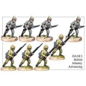  Darkest Africa British Infantry Advancing Toys & Games