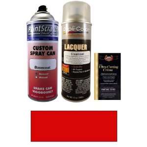   Oz. Red Spray Can Paint Kit for 2002 Volvo S40/V40 (241): Automotive