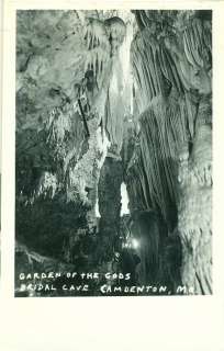 MO   Camdenton, Bridal Cave, Garden c.1940 RP POSTCARD  