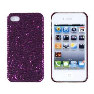  Dark Purple Sparkles Case for Apple iPhone 4, 4S (AT&T 