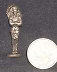Dollhouse Miniature Indian Chief Bronze Statue / Statuette 112 