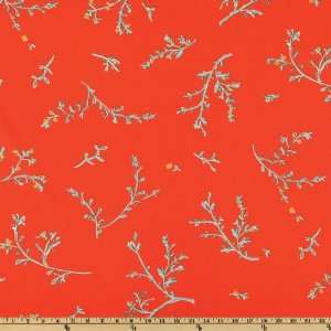  44 Wide Moda City Weekend Park Ramble Bistro Red Fabric 
