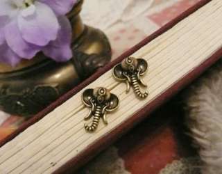   Mini Super Cute Lucky Little Elephant Earrings   