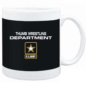 Mug Black  DEPARMENT US ARMY Thumb Wrestling  Sports  