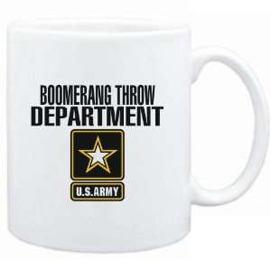 Mug White  Boomerang Throw DEPARTMENT / U.S. ARMY  Sports  
