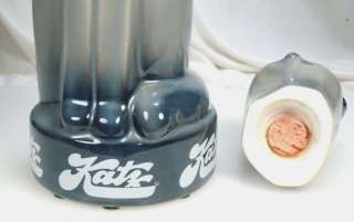 1969 Ezra Brooks KATZ Siamese Cat Bottle  