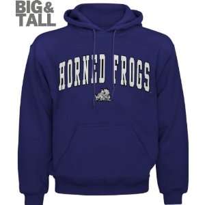  TCU Horned Frogs Big & Tall Purple Mascot One Hooded 