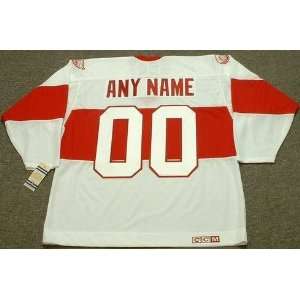  RED WINGS 1920s CCM Vintage Throwback NHL Hockey Jersey Customized 