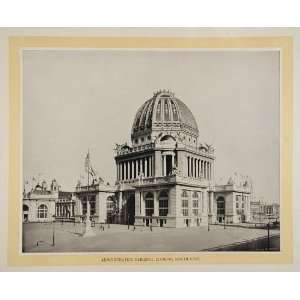  1893 Chicago Worlds Fair Administration Building 