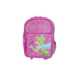  Disney Tinkerbell Large Rolling Backpack : School bag: Toys & Games