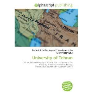  University of Tehran (9786132661852): Books