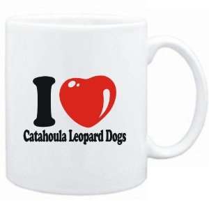    Mug White  I LOVE Catahoula Leopard Dogs  Dogs