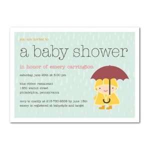  Baby Shower Invitations   Little Storm By Umbrella Baby