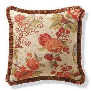  Outdoor Avian Spring Square Outdoor Throw Pillow with 