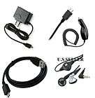 HOME+CAR CHARGER+HEADSET+DATA CABLE FOR AT&T SAMSUNG INFUSE 4G
