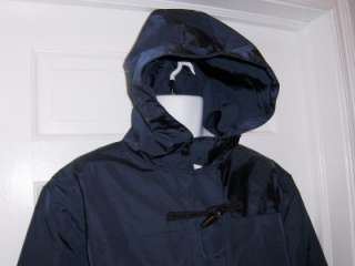 NEW  RALPH LAUREN Men Vtg TOGGLE Hooded POLO Raincoat Trench JACKET 