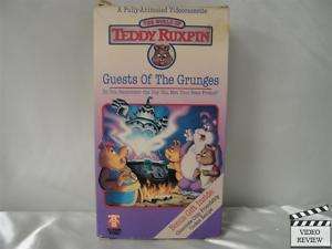 Teddy Ruxpin   Guests of The Grunges VHS 012901002236  