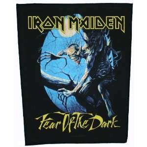  XLG Iron Maiden Fear Of The Dark Woven Back Jacket Patch 