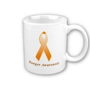  Hunger Awareness Ribbon Coffee Mug 