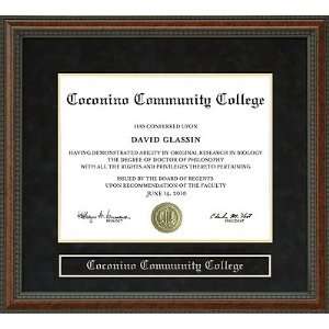  Coconino Community College Diploma Frame Sports 