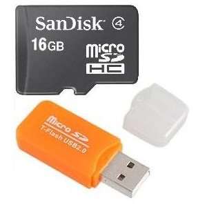 com Sandisk 16GB Micro SDHC Class 4 TF Memory Card for Samsung Champ 