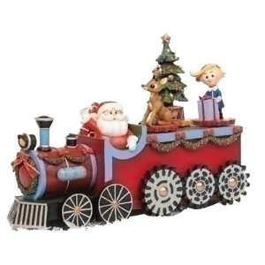  Rudolph the Red Nosed Reindeer Train Motion Music Box 