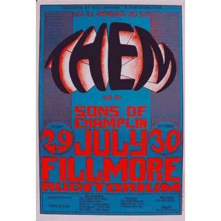  Van Morrison Them Fillmore Concert Poster BG20 2