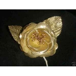    12 Silk Roses Wedding Favor Flower Corsage Gold: Everything Else