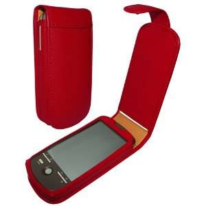   429 Red Leather Case for T Mobile myTouch 3G / HTC Magic Electronics