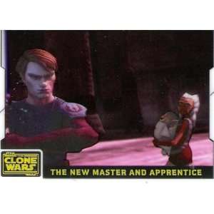  Star Wars The Clone Wars Animation Cel Card The New Master 