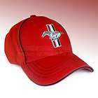 Ford Mustang Red Flex Fit Baseball Cap, Hat, Licensed, + Free Gift
