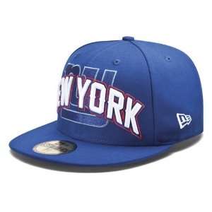  New York Giants New Era Official Draft Hat 5950 (Blue 