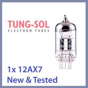 1x NEW Tung Sol 12AX7 Reissue TungSol Vacuum Tube ECC83 TESTED  