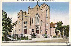 St. Josephs Church and Rectory South Norwalk CT PC  
