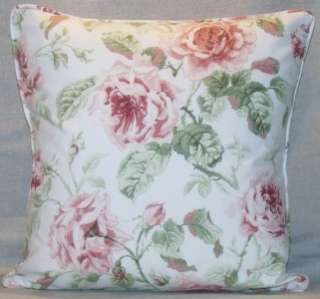 Jane Churchill VINTAGE ROSE Cushion Pillow Covr  