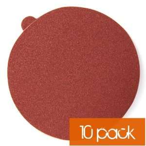 10pk 6 Tab PSA Stick On Sandpaper  240 Grit (A/O) Use Wood and like 