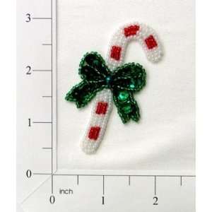  Candy Cane Sequin Applique Arts, Crafts & Sewing