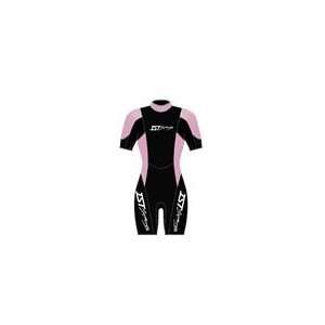 5mm All purpose tropical watersport shorty   Women   Pink  