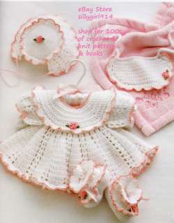 ADORABLE BABY SETS~Annies Crochet BOOK~SEE PICS  