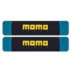 MOMO Seat Belt Shoulder Pads   MOMO Style 2 Black/Blue   Pair