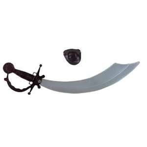 Pirate Swords With Eye Patch   12 per unit: Toys & Games