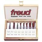 Freud 96 100 8 Piece Dovetail Incra Jig Bit Set with 1/4 Inch Shanks