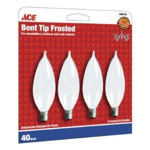   Ace Decorative Bent Tip Light Bulb (11599): Patio, Lawn & Garden