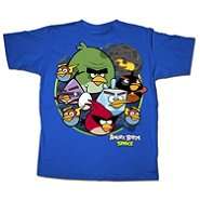 Angry Birds Boys Graphic T Shirt   Space 