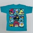Angry Birds Plugg Boys Tops Phoners Crew Short Sleeve T Shirt Blue