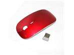 Red Wireless Optical Ultra Thin DPI Mouse for Laptop PC  