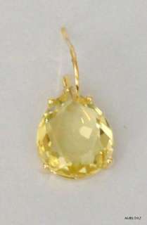 Gorgeous New $695 IPPOLITA18K Gold Lemon Citrine Drop Earrings SALE 
